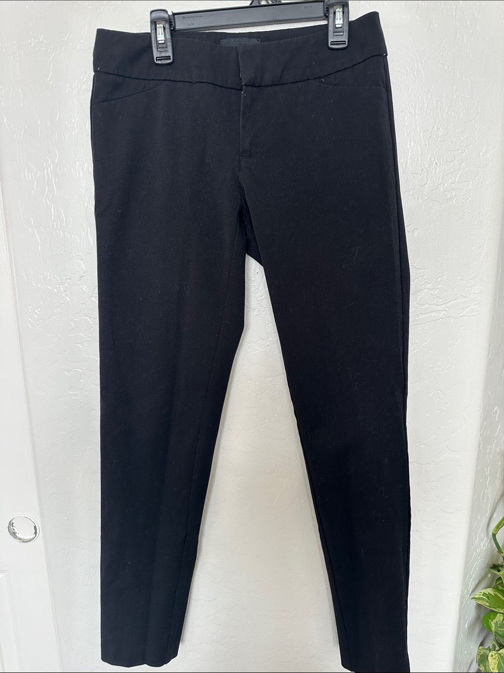 Cynthia Rowley Black Slim Dress Pants